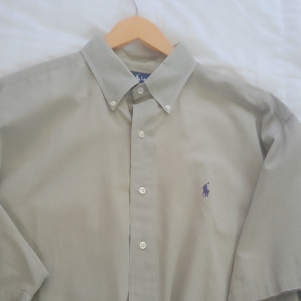 Polo by Ralph Lauren Men's Beige Shirt